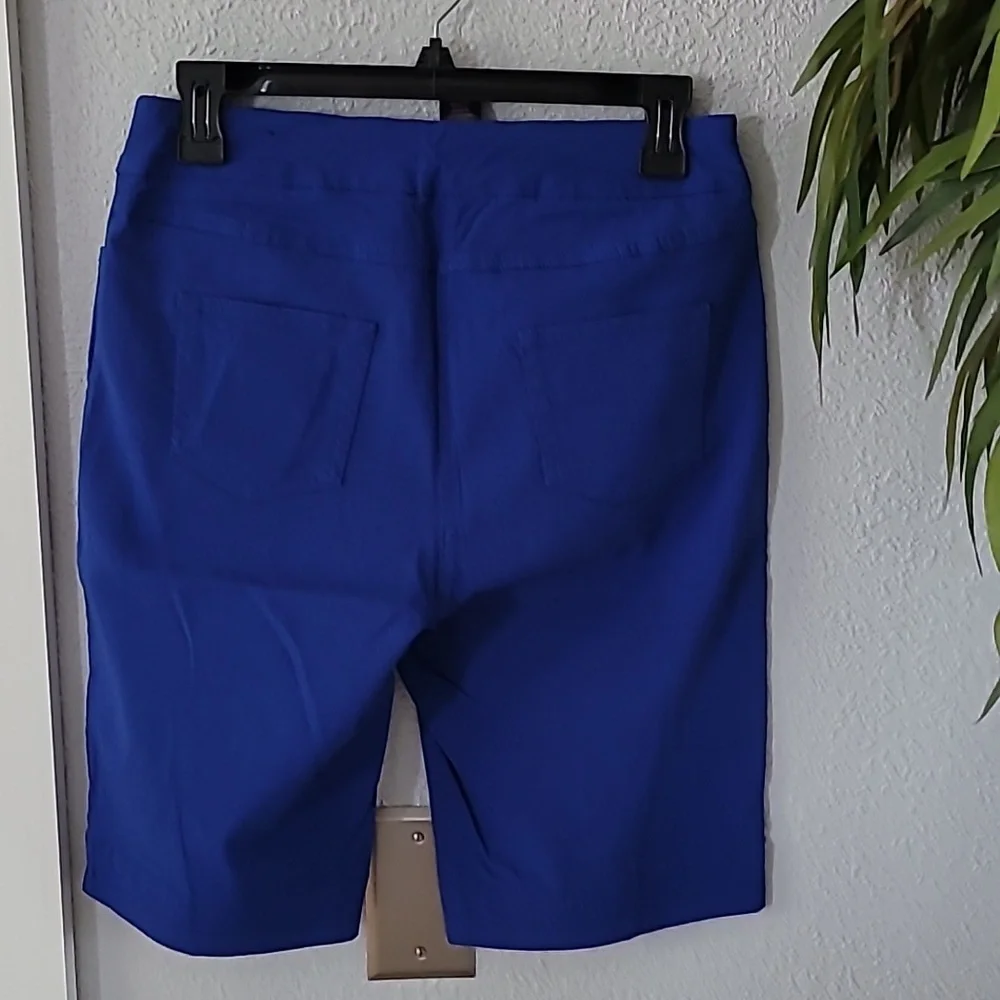 2 for 1!! Slimsations Green/Blue Shorts 6 - Picture 6 of 8